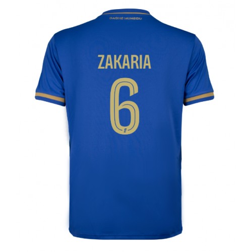 Moški Nogometni dresi AS Monaco Denis Zakaria #6 Gostujoči 2025-26 Kratek Rokav